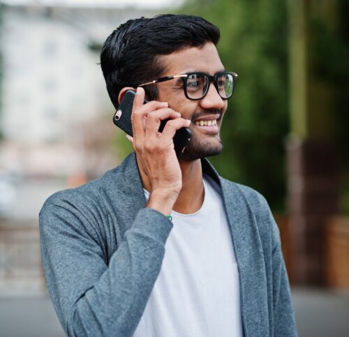 Stylish indian man